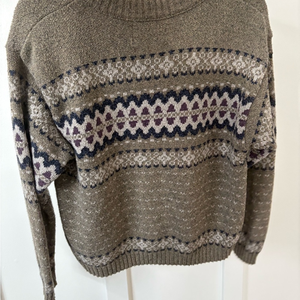 Eddie Bauer sweater cardigan size large - Picture 4 of 4